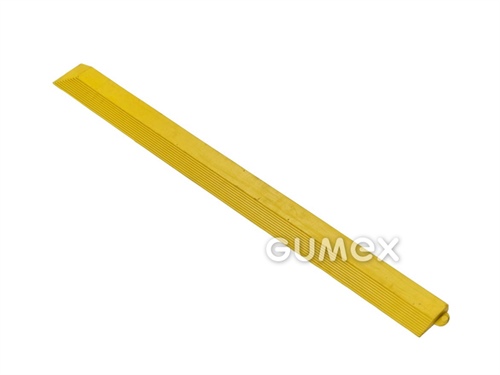 Eck-Anlaufkante SOLID FATIGUE STEP, Breite 75mm, Länge 1m, Weibchen, NR-NBR, -20°C/+160°C, gelb, 